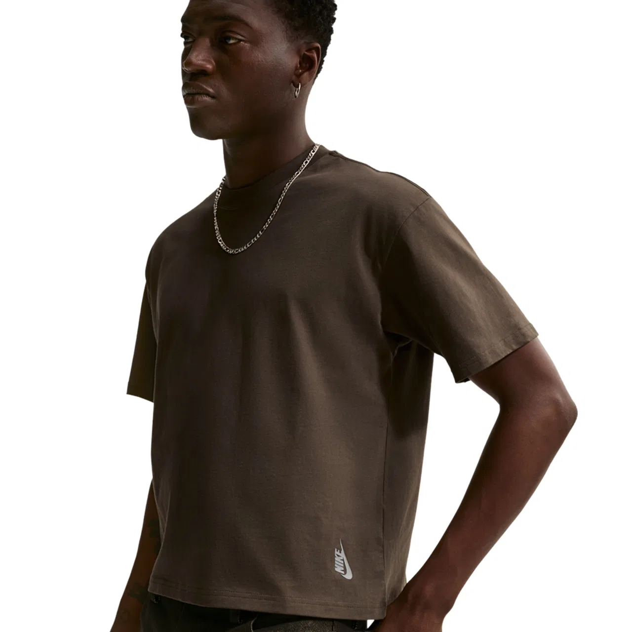 Мужская футболка Boxy Essential Loose Tee Nike, цвет Dark Hazel