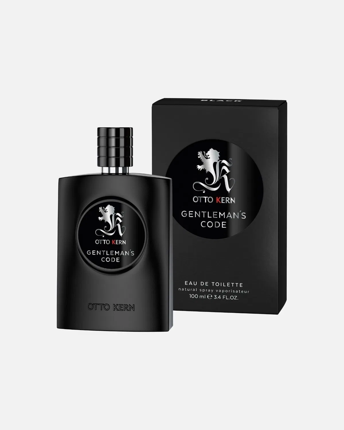 Туалетная вода «Джентльменский код» черная Otto Kern, 100 Ml — фото 2