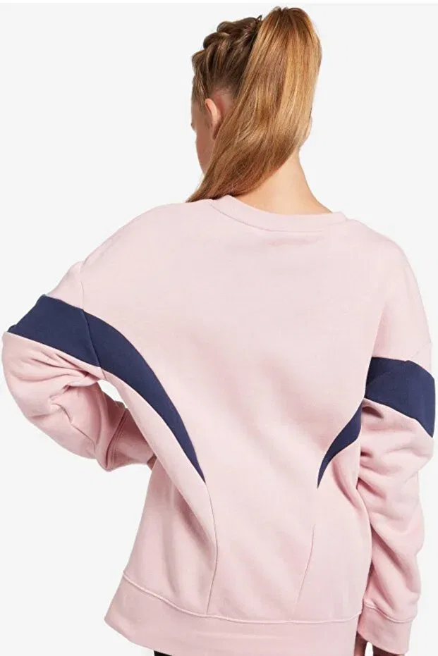 Детские свитшот для девочек с длинным рукавом Air French Terry Nike, Pink — фото 2