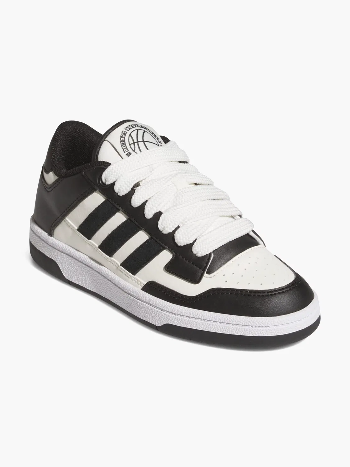 Детские кроссовки Adidas Rapid Court Low, черный — фото 4