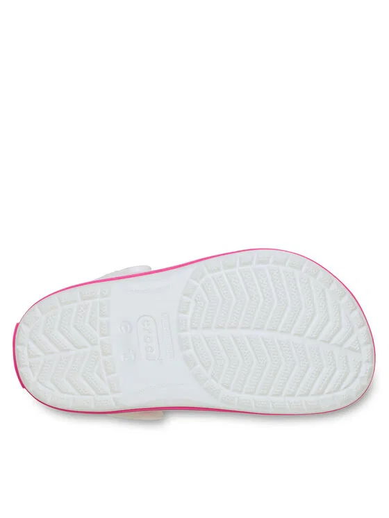 Шлепанцы Crocband Clog T Crocs, белый — фото 4