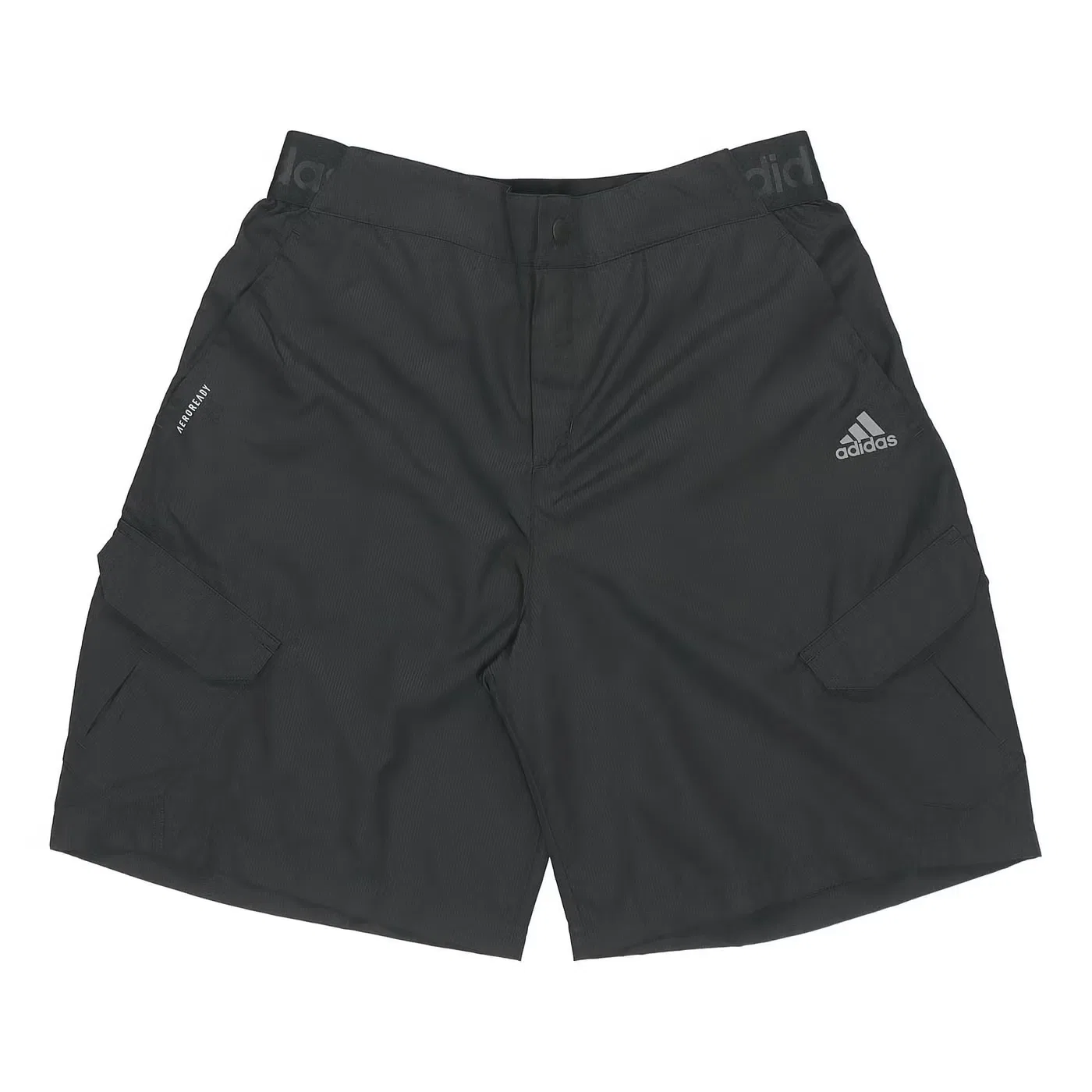 Шорты карго с быстросохнущей тканью Adidas, черный