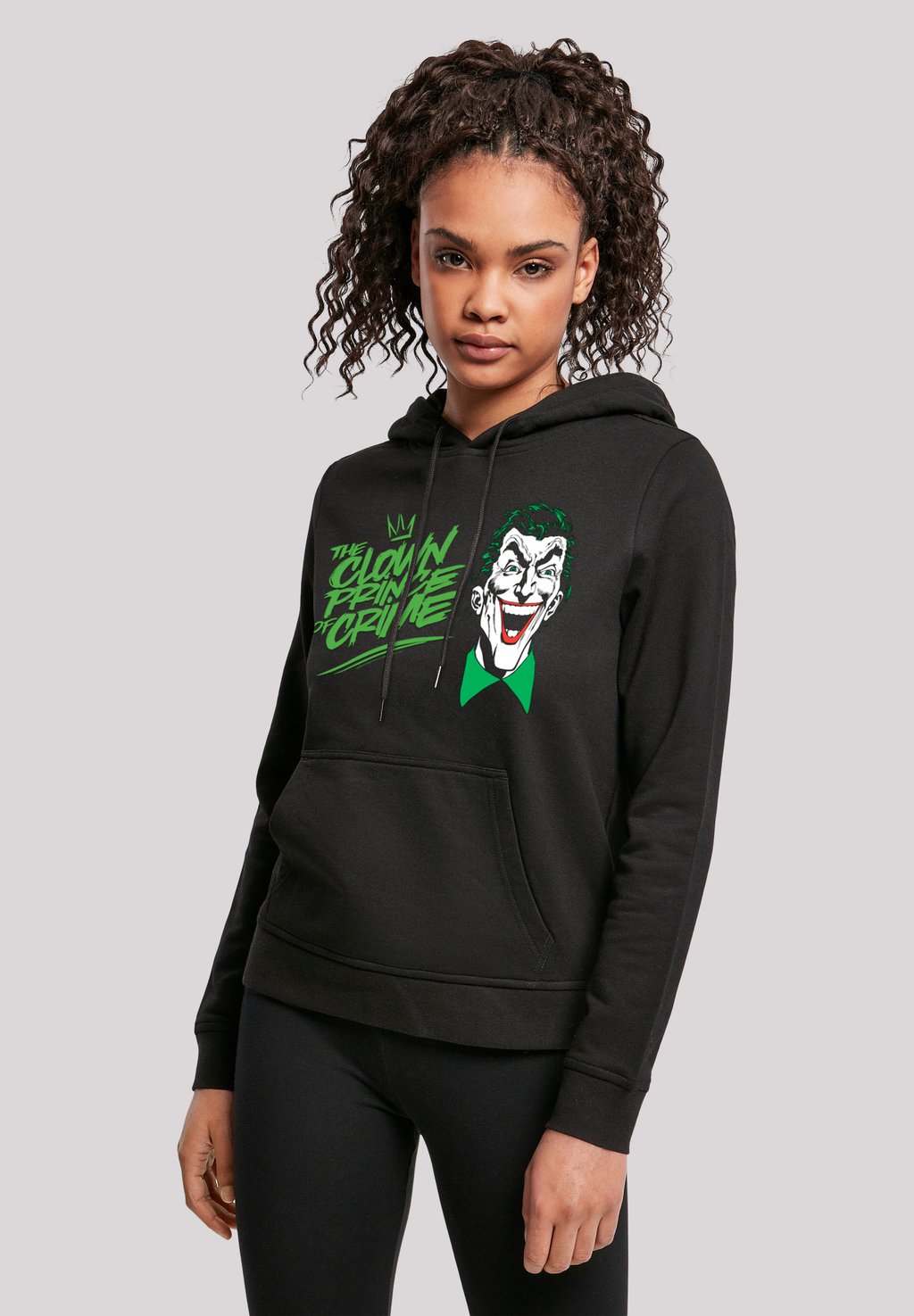 

Толстовка DC COMICS BATMAN JOKER CLOWN PRINCE OF CRIME - Hoodie F4NT4STIC, черный