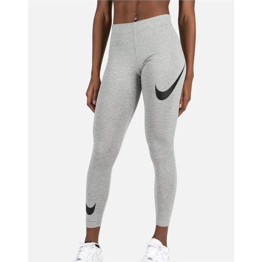 Женские леггинсы с высоким поясом Sportswear Swoosh Leg-A-See Nike, Разноцветный — фото 3
