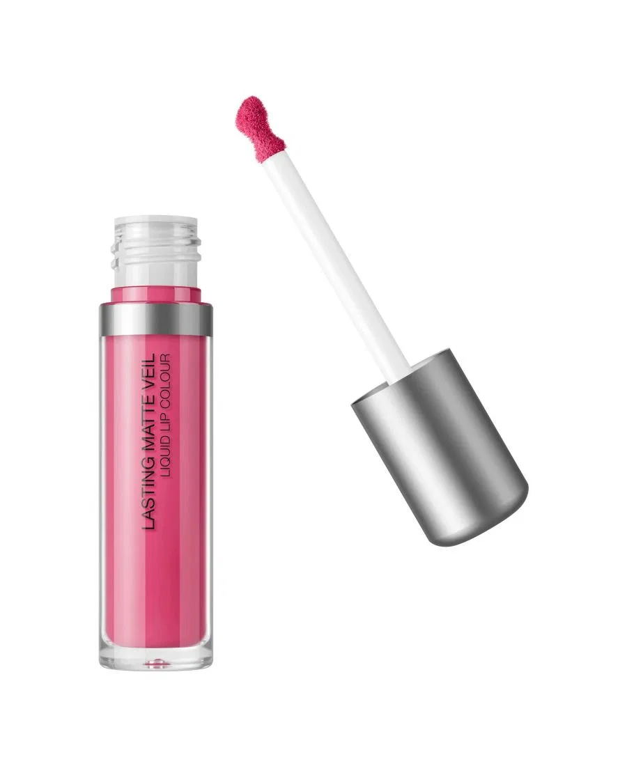 Матовая жидкая помада KIKO Milano Lasting Matte Veil, 4 г, 14 Magenta