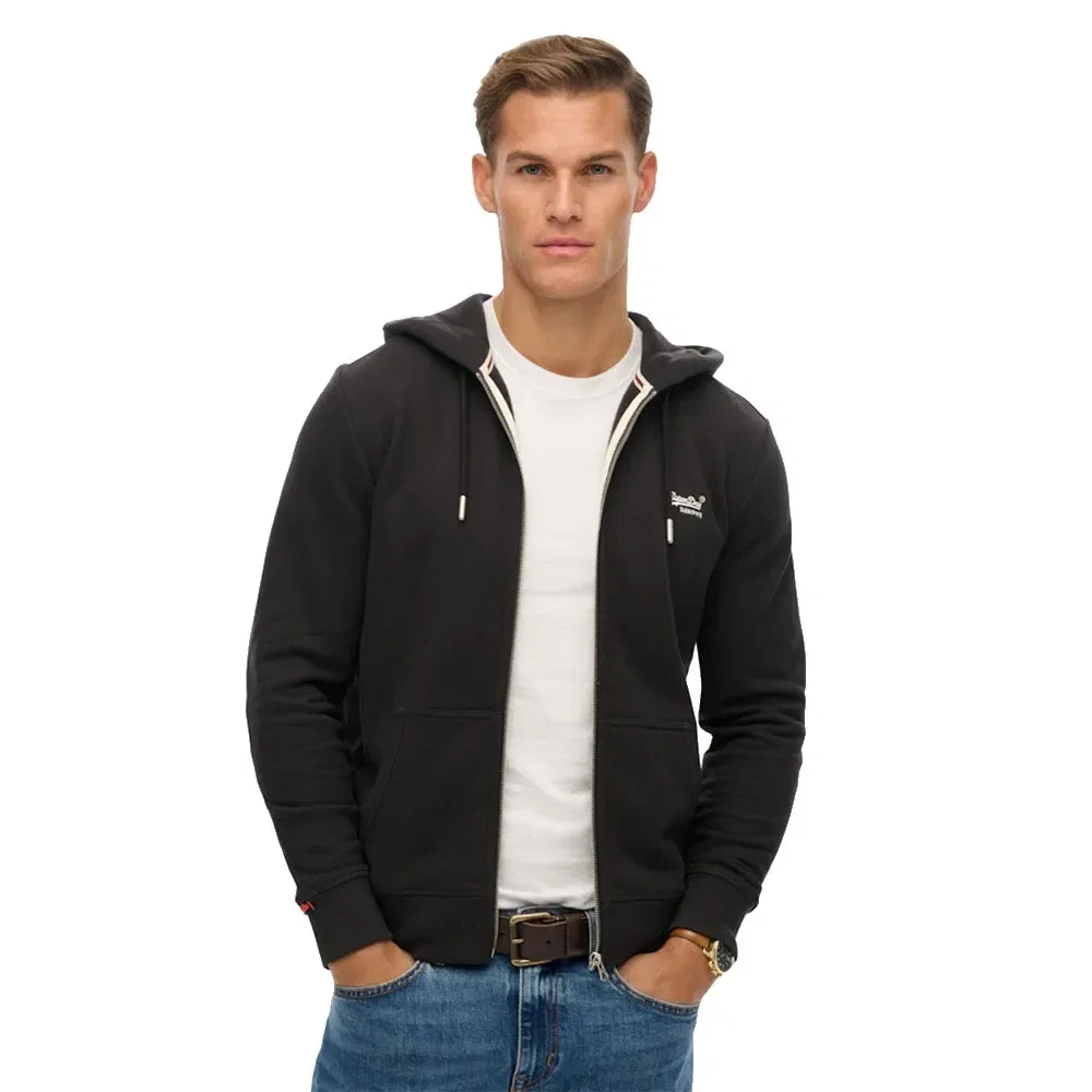 Толстовка с логотипом Superdry, черный