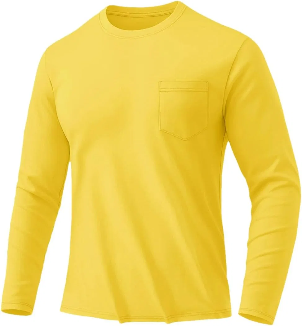 Мужская футболка с длинным рукавом, Solid