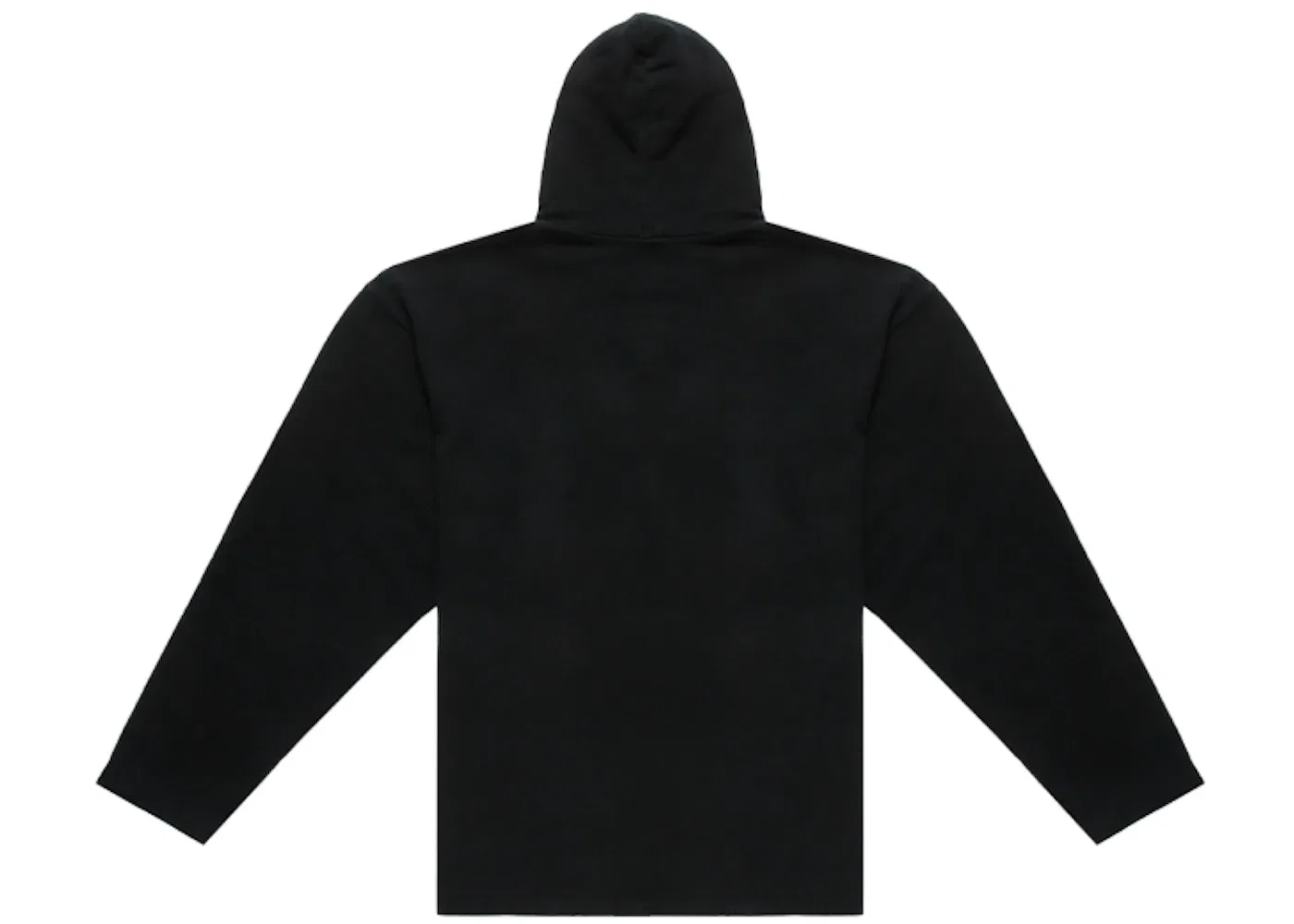 Мужской худи Free No Rib Hoodie Balenciaga, Black — фото 2