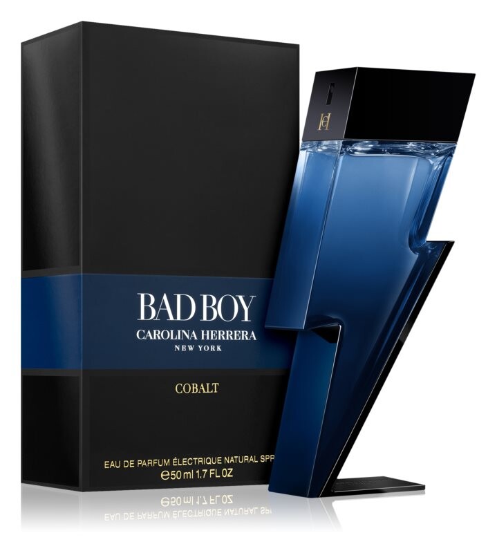 Парфюмерная вода Carolina Herrera Bad Boy Cobalt, 150 мл — фото 3