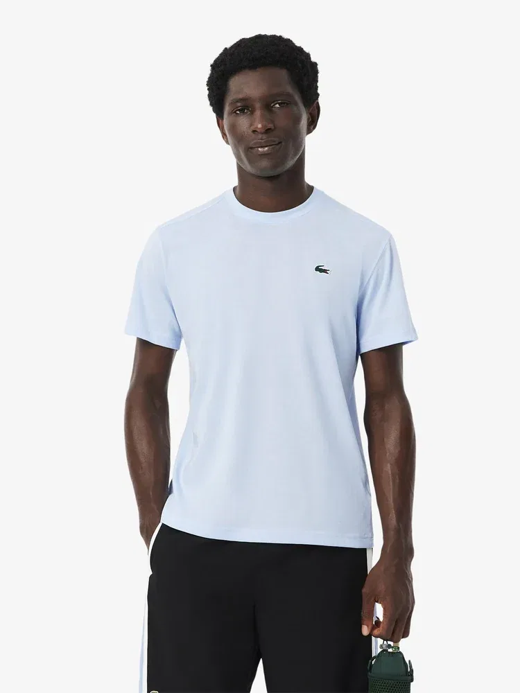 Футболка с коротким рукавом базовая тренировочная TH7618 LACOSTE, Royal Blue