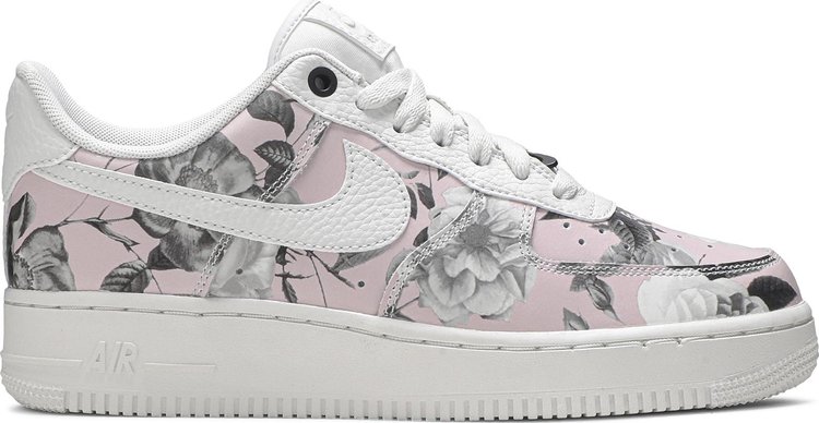 Кроссовки Nike Wmns Air Force 1 Low 'Floral Rose', розовый - фото