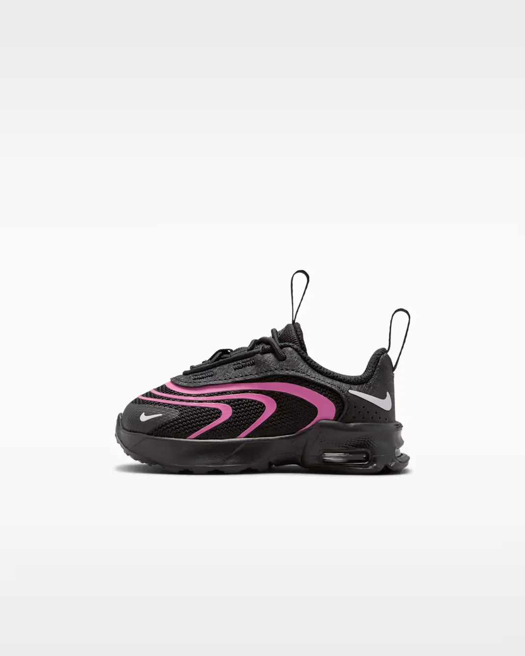 Детская/подростковая обувь Nike Air Max Fire, Black/Playful Pink/White