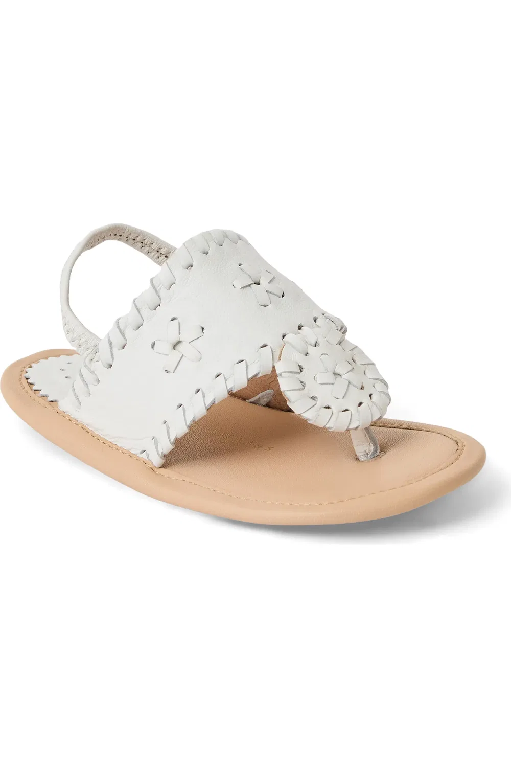 Сандалии детские на ремешке Jack Slingback Jack Rogers, белый