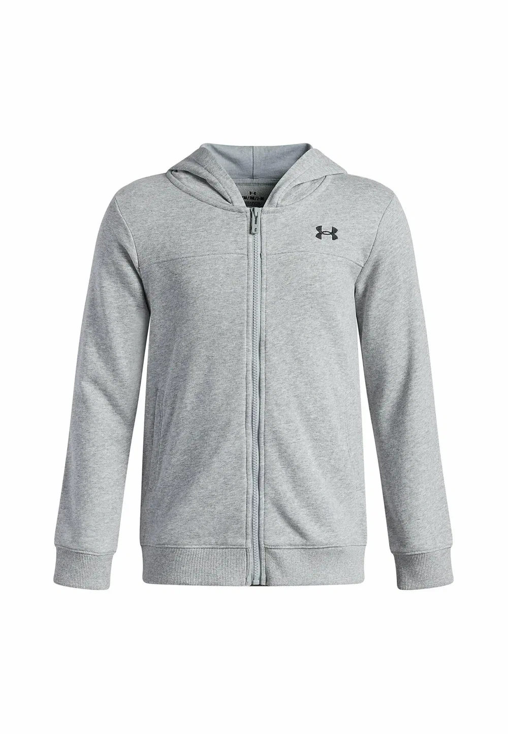 Легкая толстовка Rival на молнии Under Armour, Mod Gray Light Heather