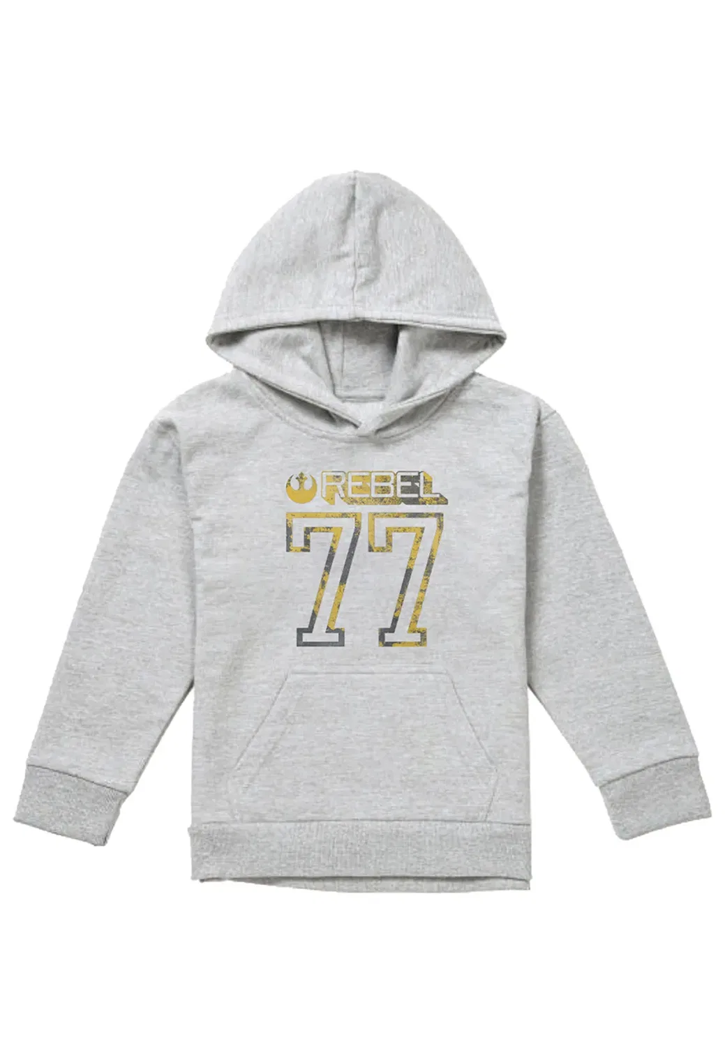 Детский пуловер с капюшоном Star Wars Rebel 77 Disney, Grey