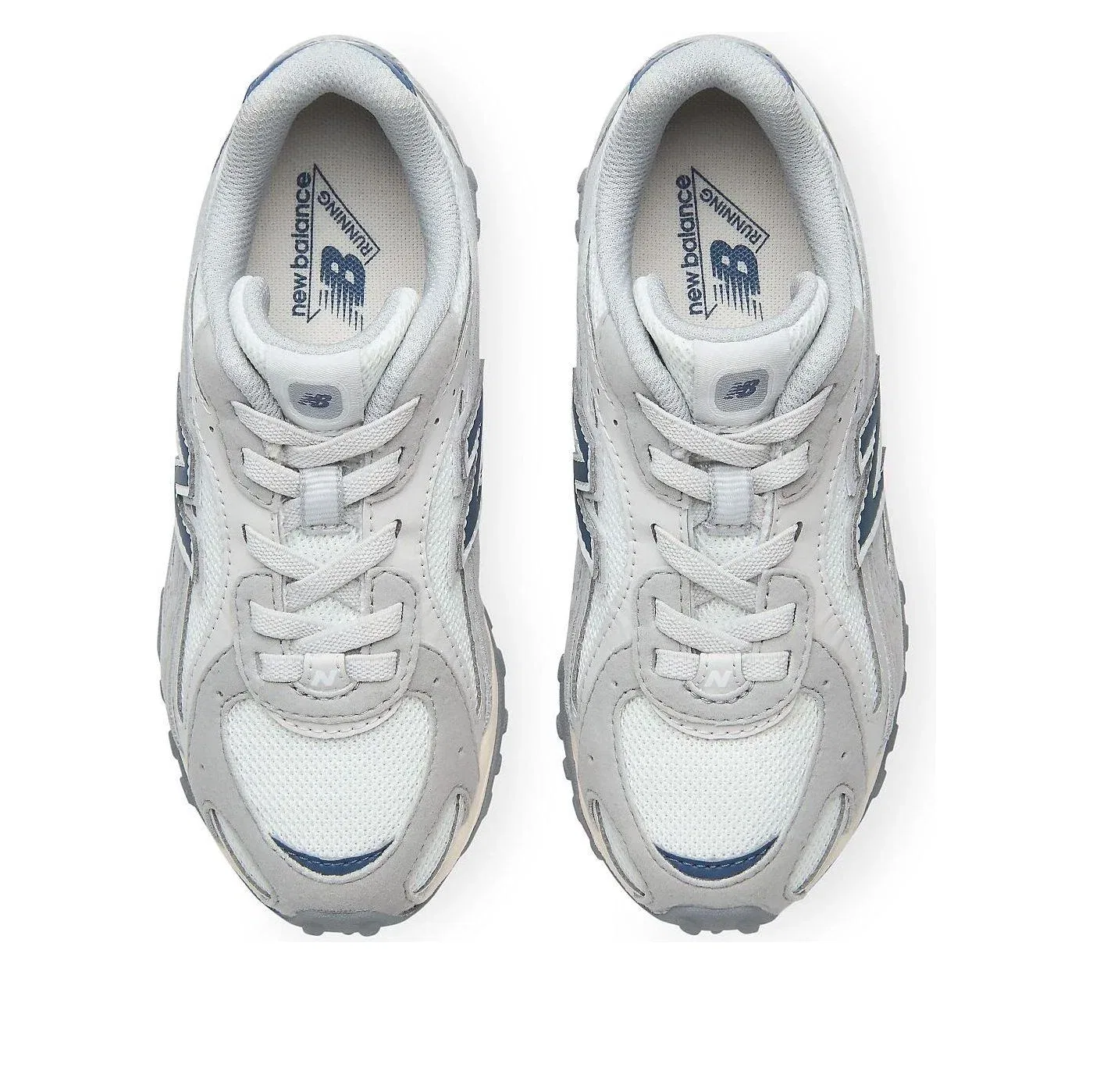 Детские кроссовки с шнуровкой New Balance 204L, серый — фото 3