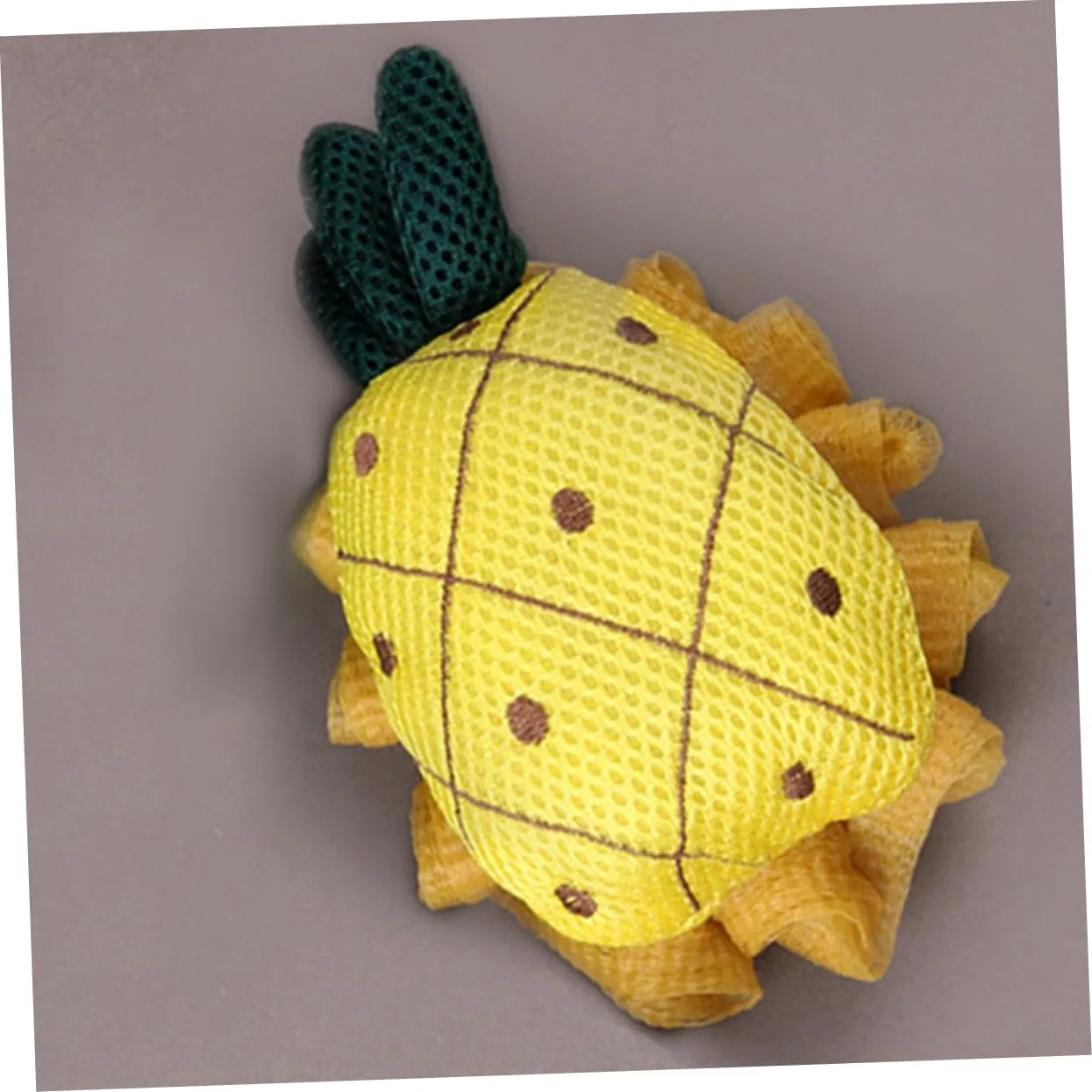 Мочалка для душа Mesh, 2 шт, Healvian, 15x12x7 см, Желтый — фото 4