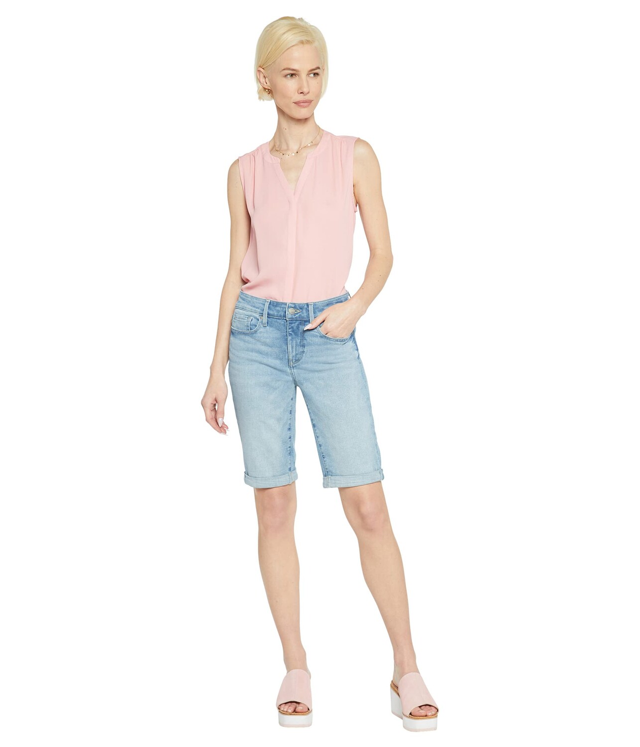 

Шорты NYDJ, Briella Shorts Roll Cuff in Easley