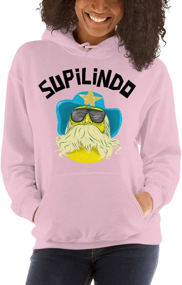 Женское худи с капюшоном Unisex Hoodie, светло-розовый