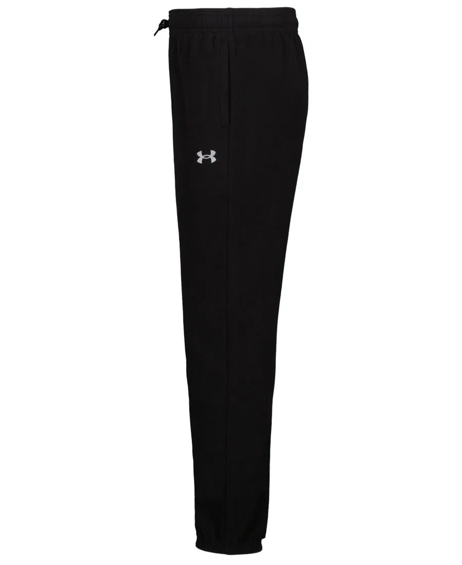Детские спортивные брюки с логотипом и шнурком Under Armour, Black — фото 3