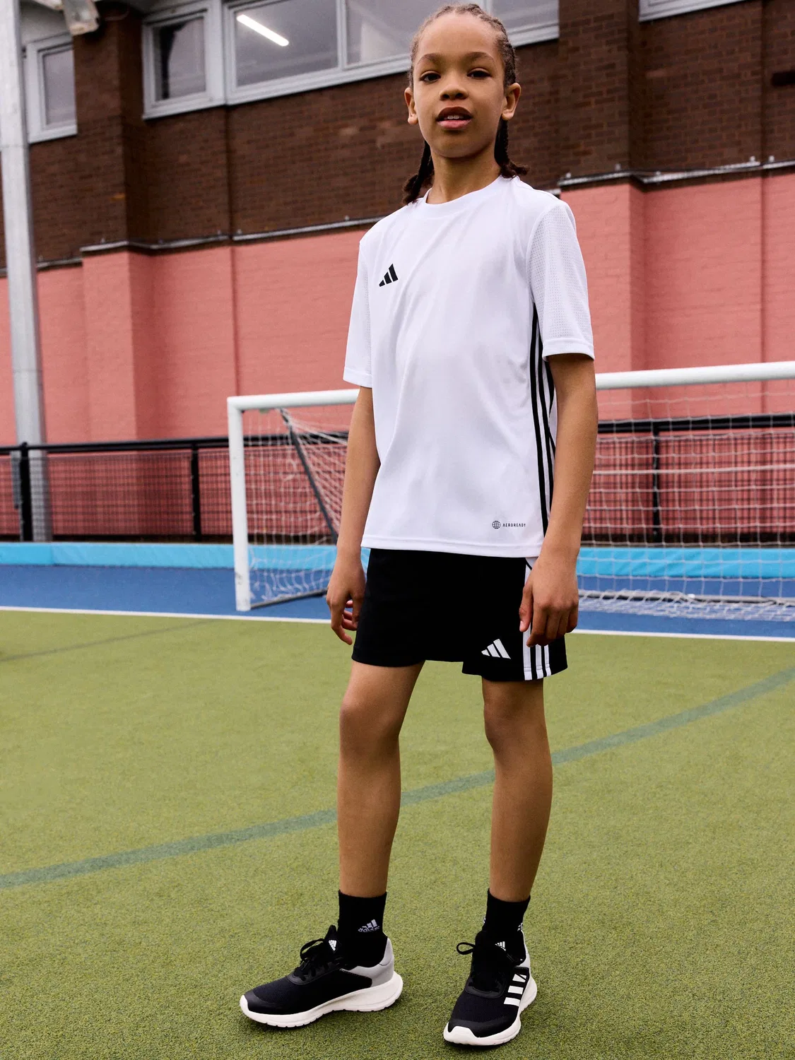Футбольная джерси Tabela 23 adidas, белый/черный