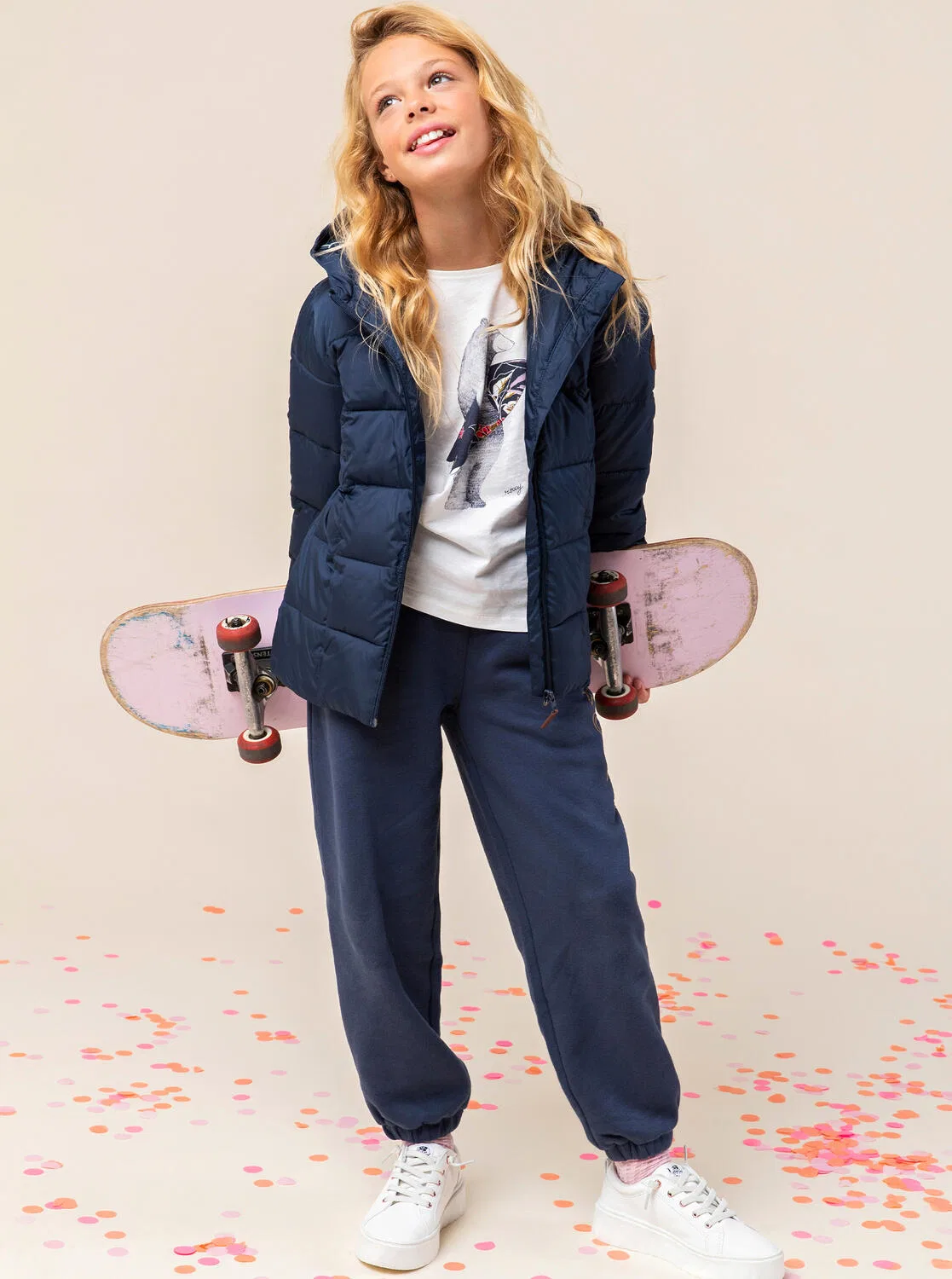 Детская зимняя куртка для девочек Day Dreaming Roxy, Dark Blue — фото 3