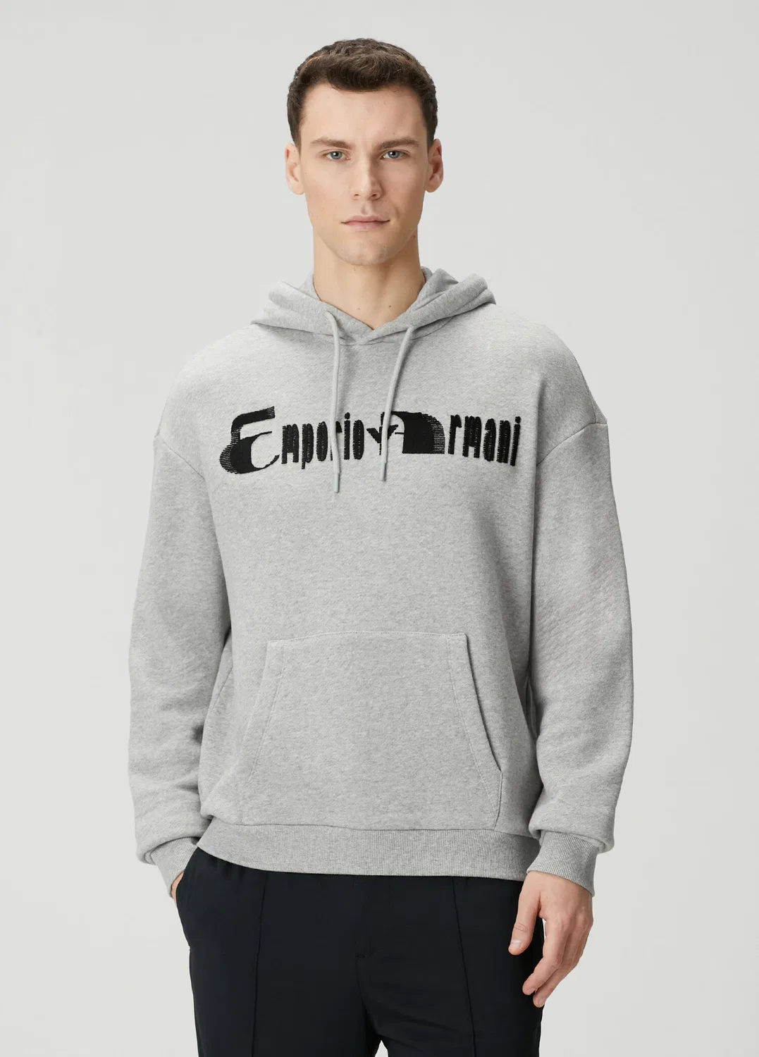 Свитшот Emporio Armani, light grey — фото 3