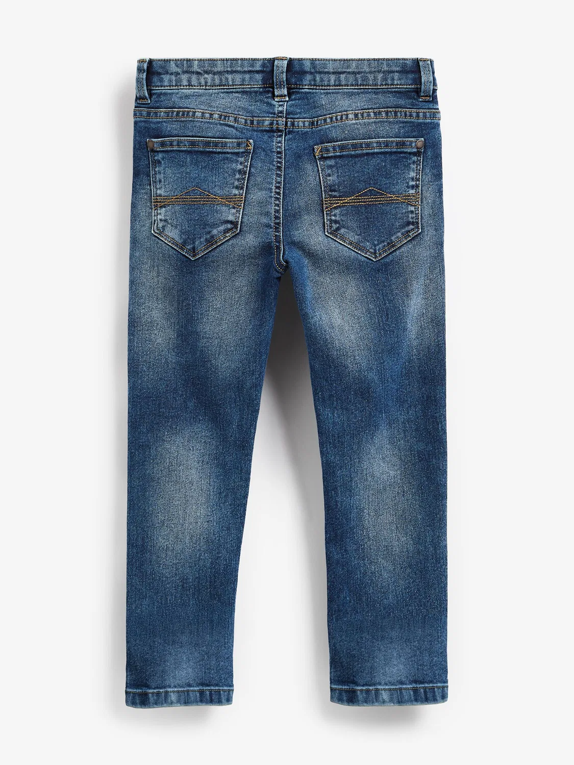 Джинсы классические, кислотная стирка, Regular Fit Next, Blue Acid Wash — фото 2