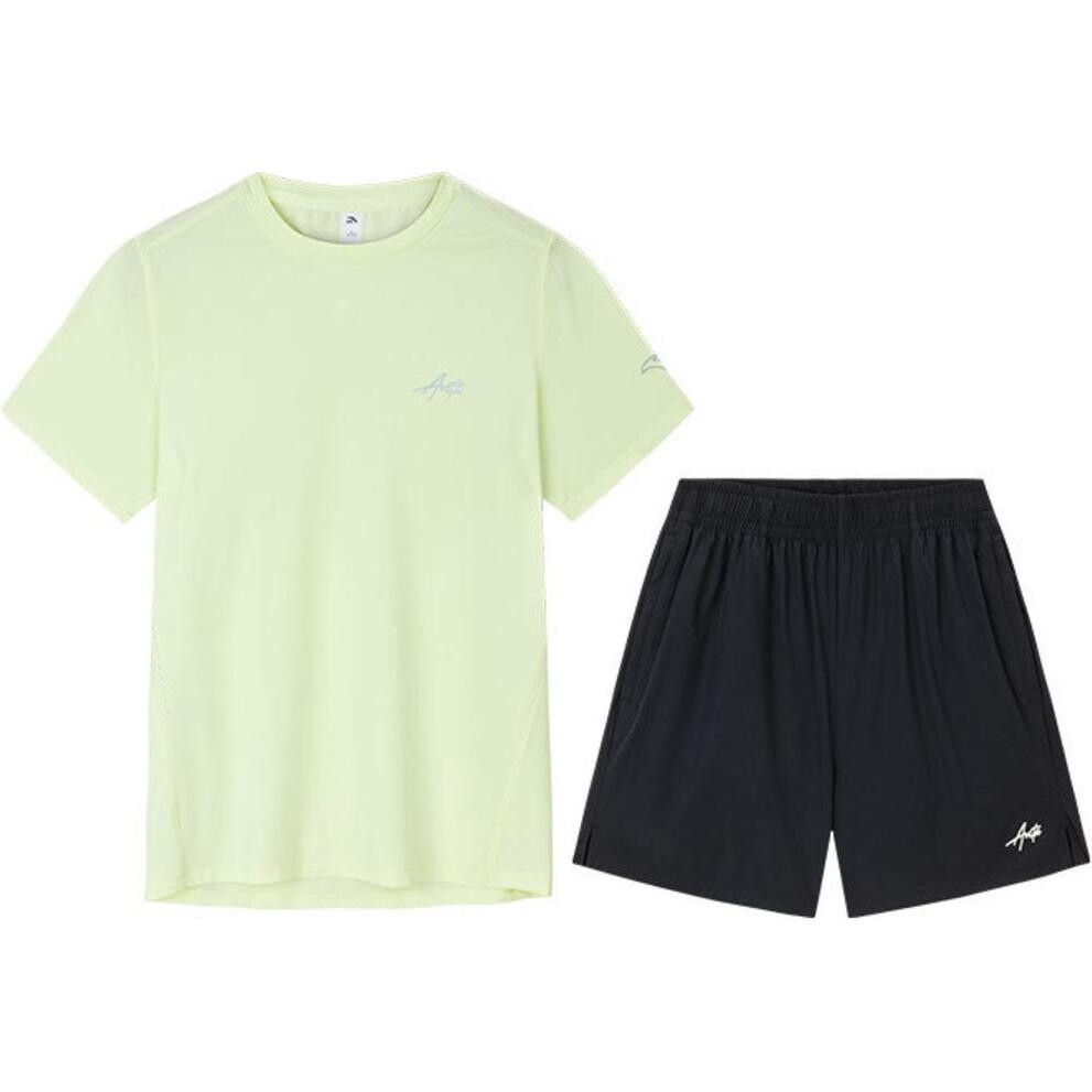 

Повседневный комплект для бега из коллекции Women's Lemon Green/Basic Black Anta