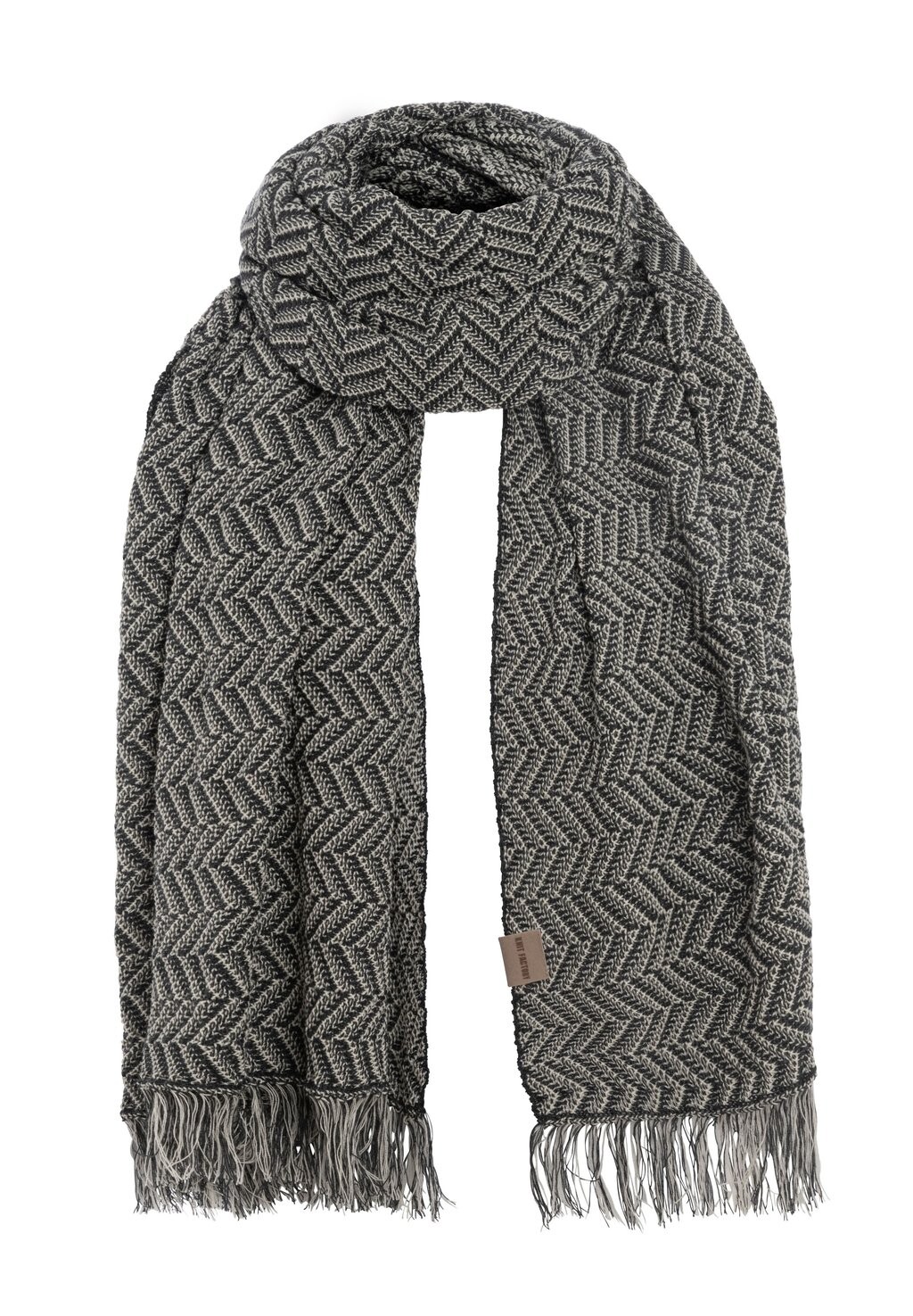 

Шарф Knit Factory, цвет Mottled Dark Grey