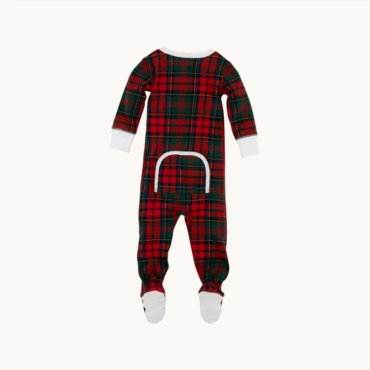 Детский комбинезон-слип с принтом Knox's Night Night The Beaufort Bonnet Company, Paces Mill Plaid — фото 2