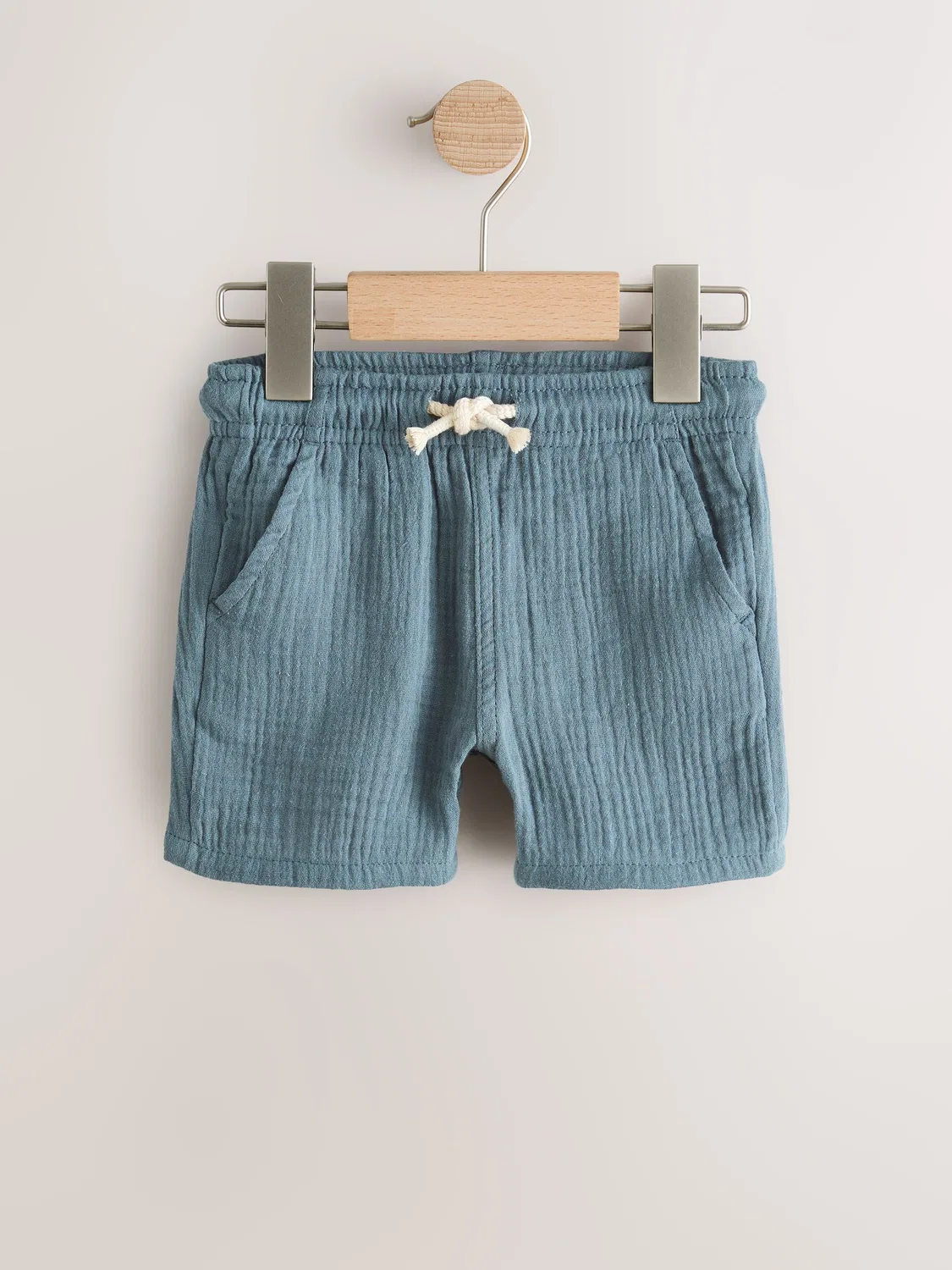 Шорты Soft Textured Pull On 5 Pack Next, нейтральный/коричневый/красный/синий/шалфейно-зеленый — фото 3