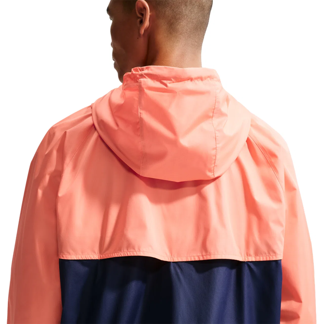 Мужская куртка Windrunner Nike, цвет Orange Frost/Midnight Navy/Midnight Navy — фото 4