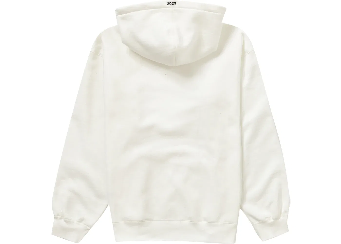 Мужская худи с принтом Motion Logo Supreme, White — фото 2