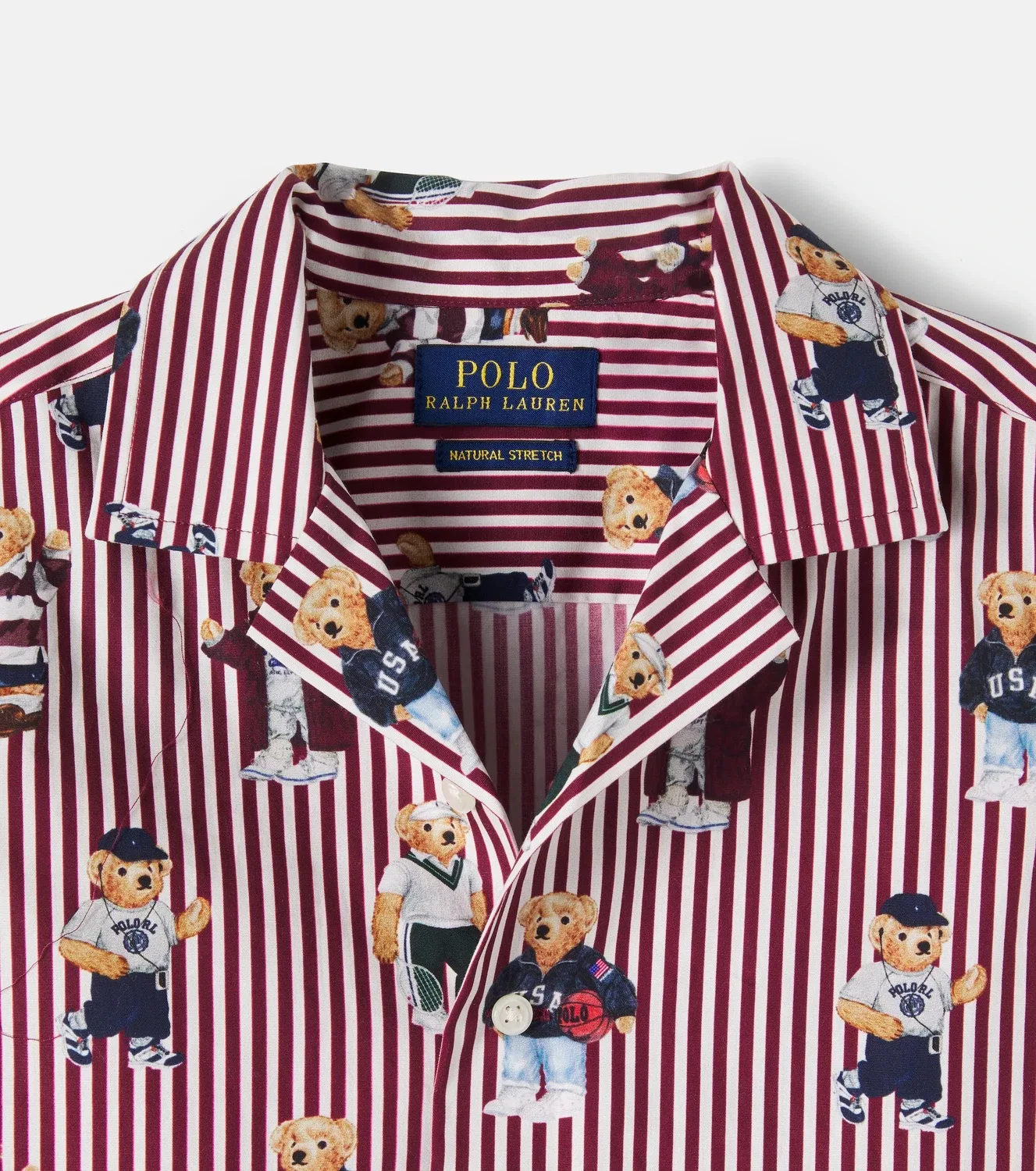 Рубашка с длинным рукавом Polo Ralph Lauren Kids, красный — фото 4