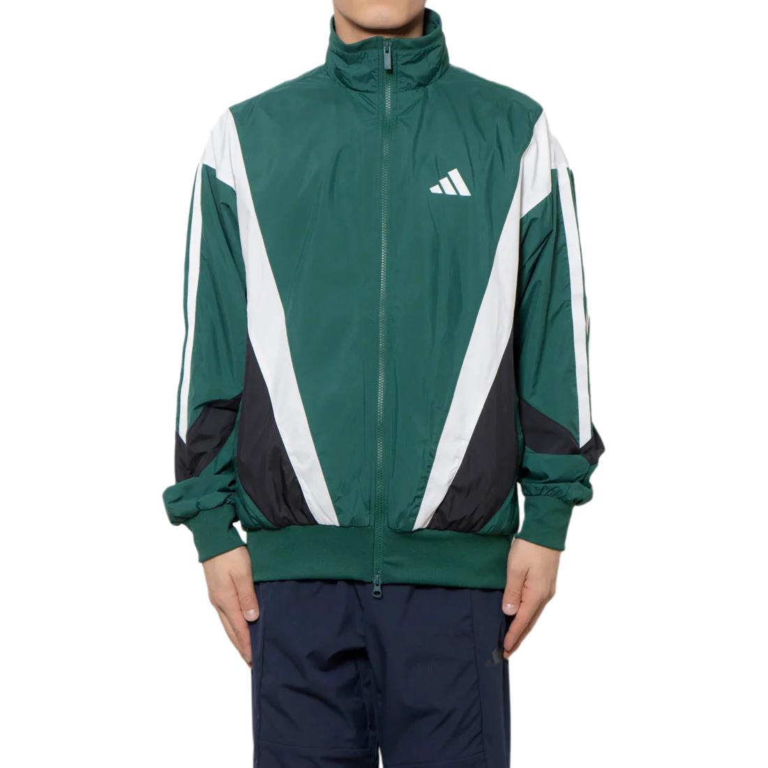 

Adidas Мужская куртка в стиле преппи зелёного цвета, Preppy Green