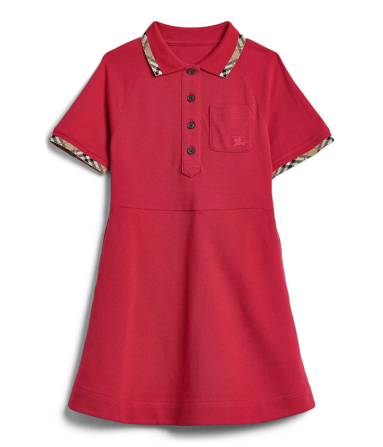 Платье «Ромола» (для малышей/детей постарше) Burberry Kids, Bright Red