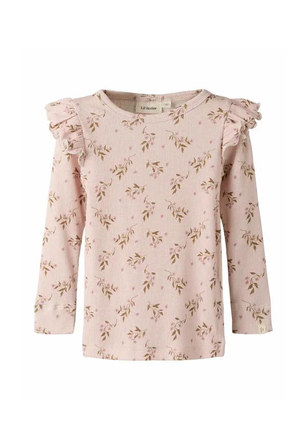 Топ с длинными рукавами Lil' Atelier, фиолетовый