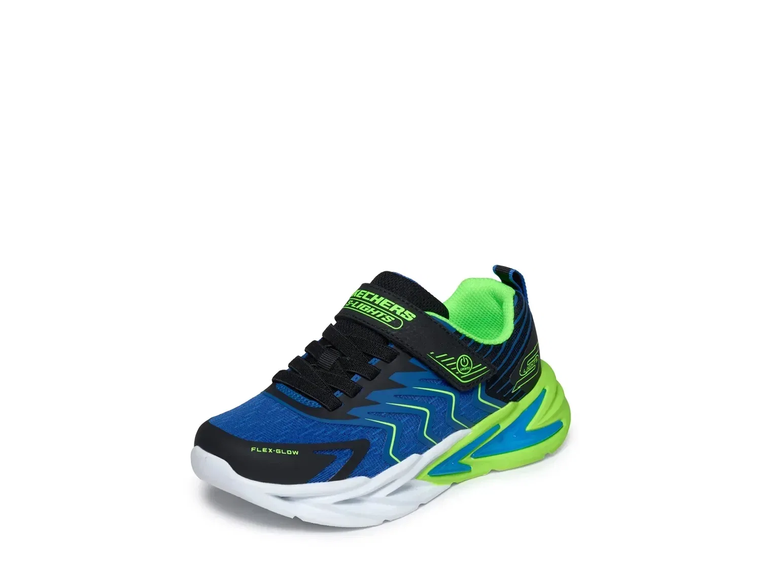 Кроссовки с подсветкой Flex-Glow Ultra Prism-Pacer Skechers, синий — фото 2
