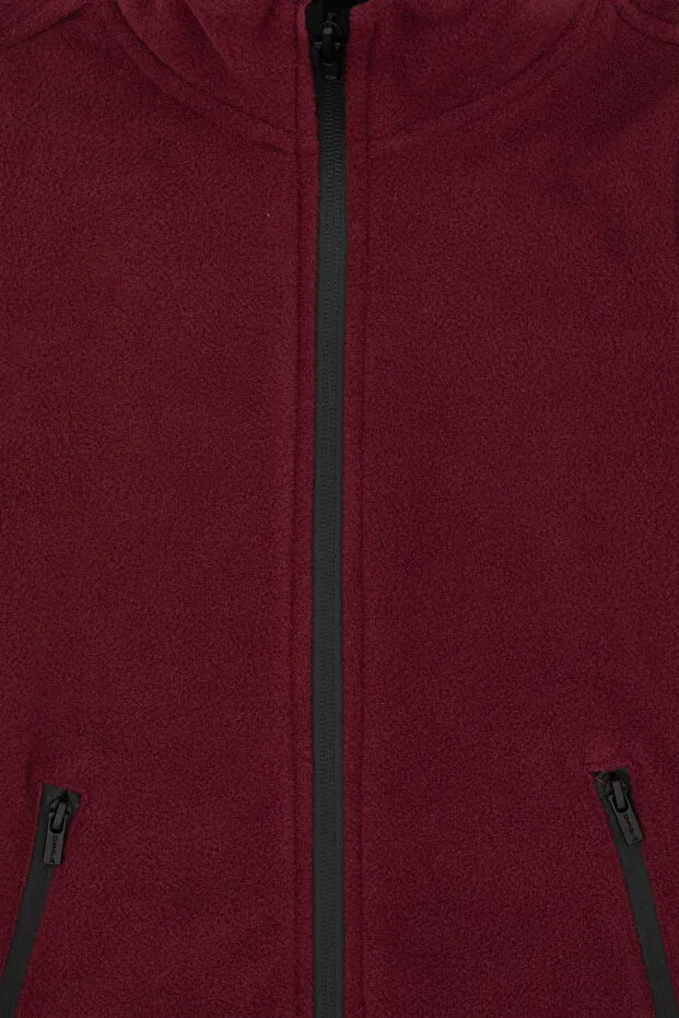 Детский кардиган для мальчиков с длинным рукавом U.S. Polo Assn., Plum — фото 4