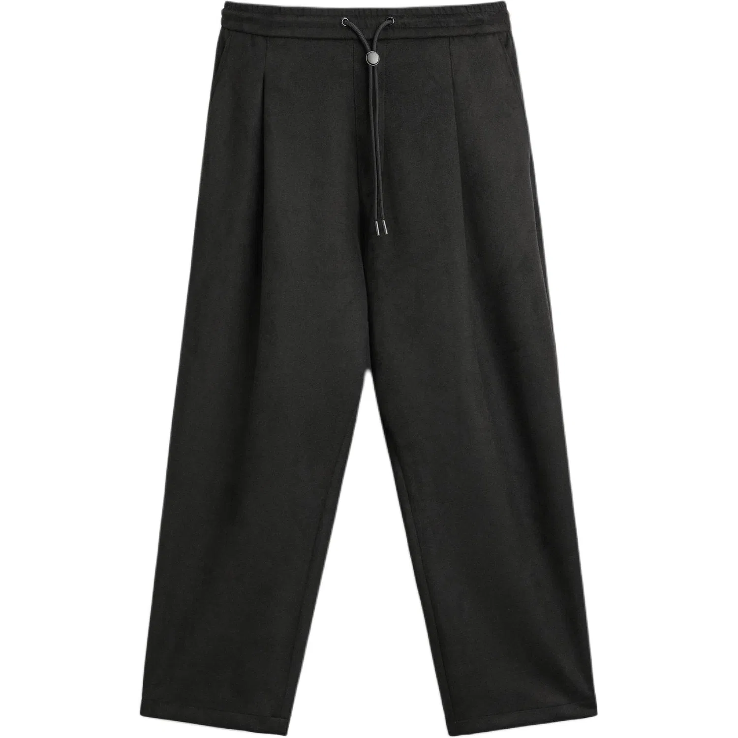 Мужские брюки свободного кроя с широкими штанинами Casual Pants ZARA, Raw White — фото 3