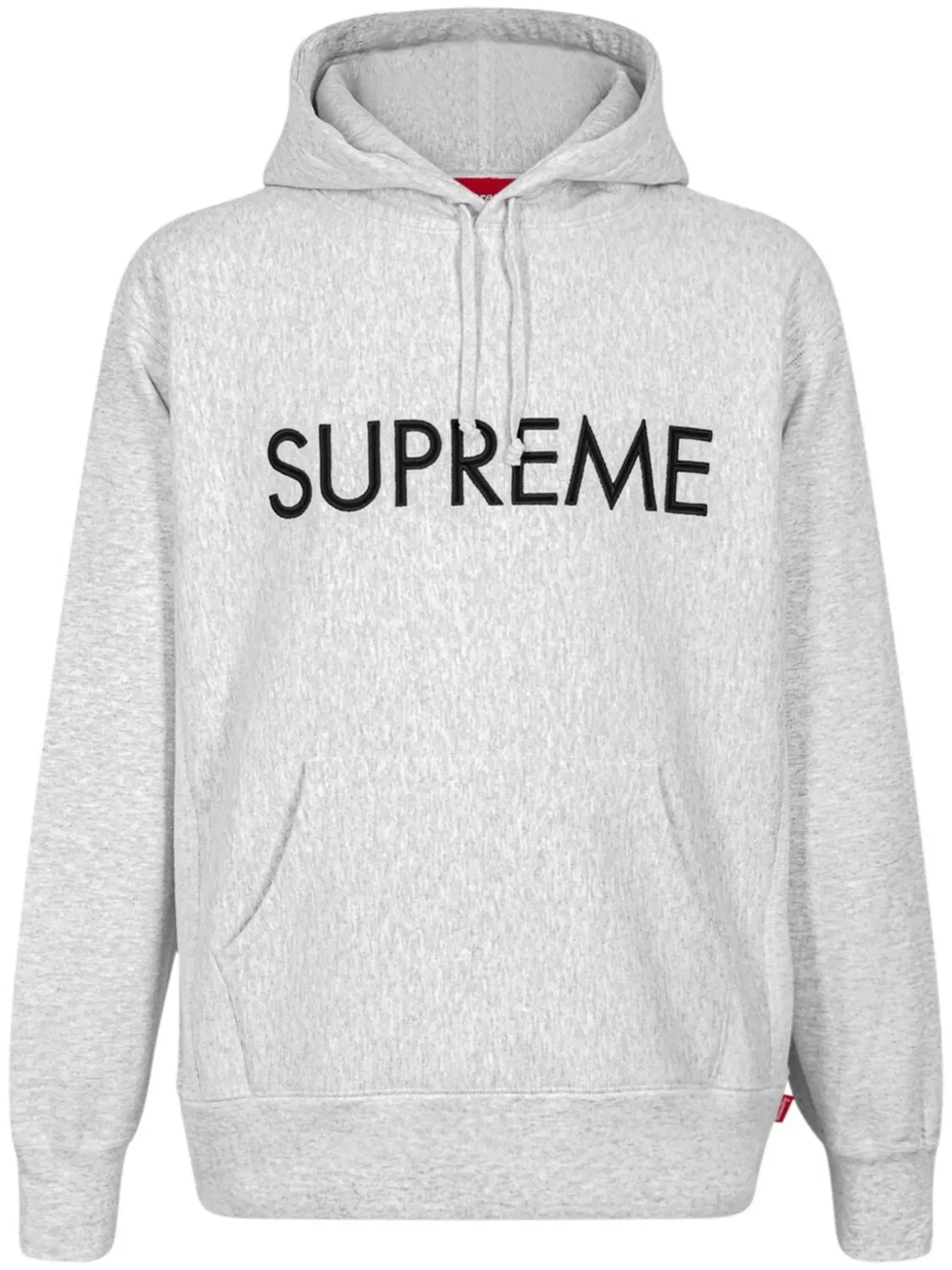 Supreme Толстовка с капюшоном Capital, серый