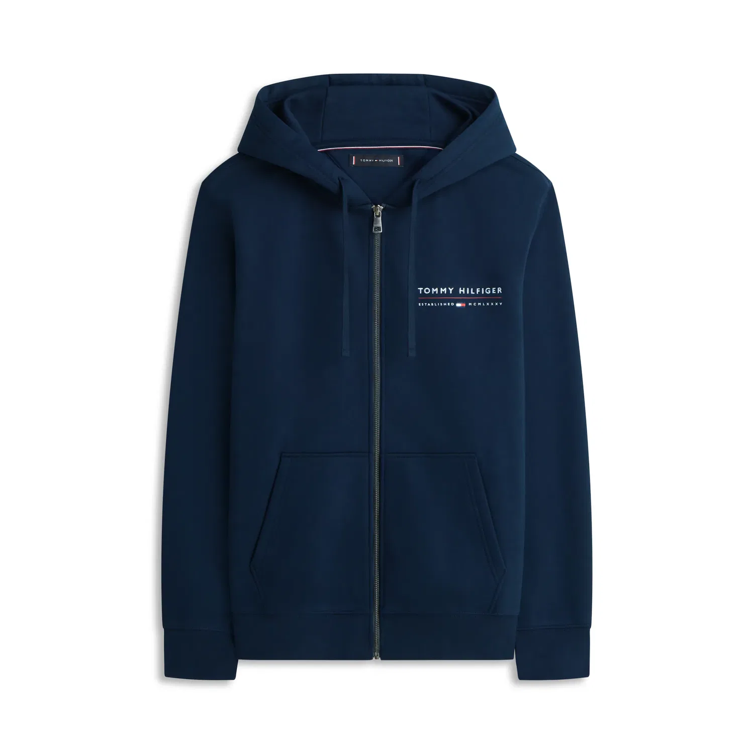 Мужская капюзонная толстовка из хлопка Tommy Hilfiger, Desert Sky — фото 4