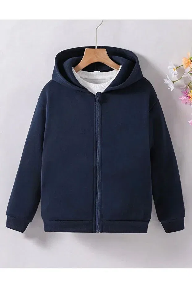 Детское худи с капюшоном Bymeer, Navy Blue