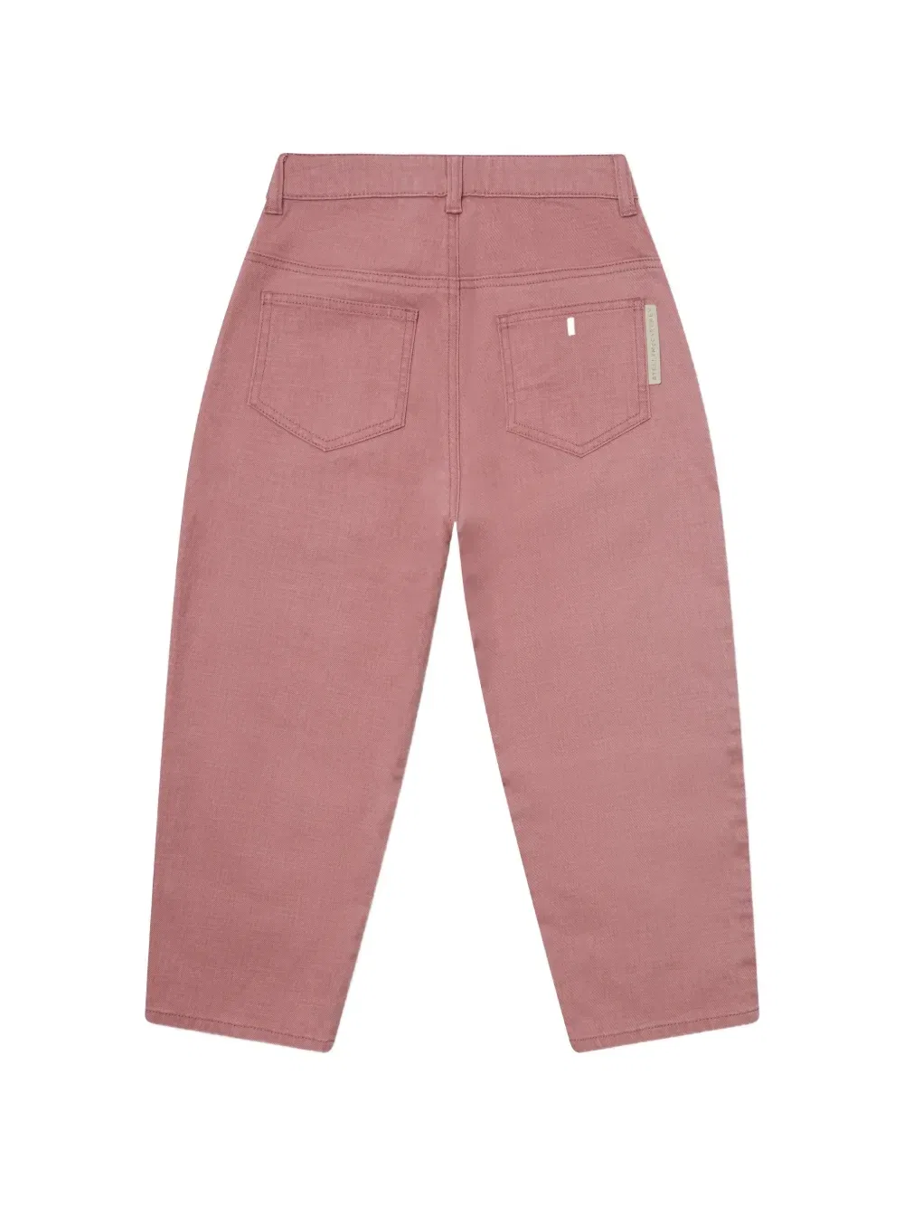 Брюки с вышивкой голубей Stella McCartney Kids, розовый — фото 2