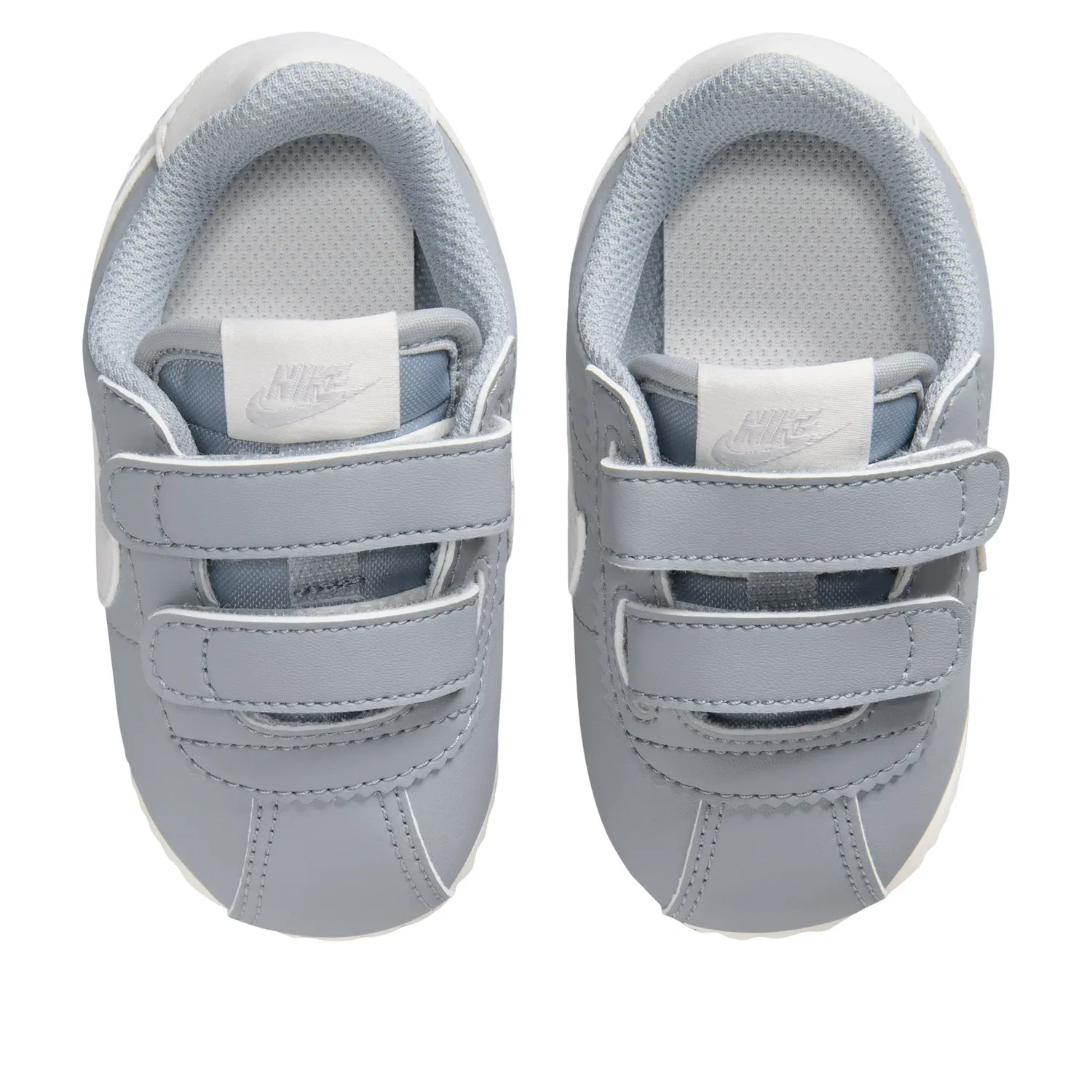 Детские кроссовки с кожаным верхом Cortez 'Dove Grey Sail' Nike, Dove Grey/Sail/Photon Dust — фото 4