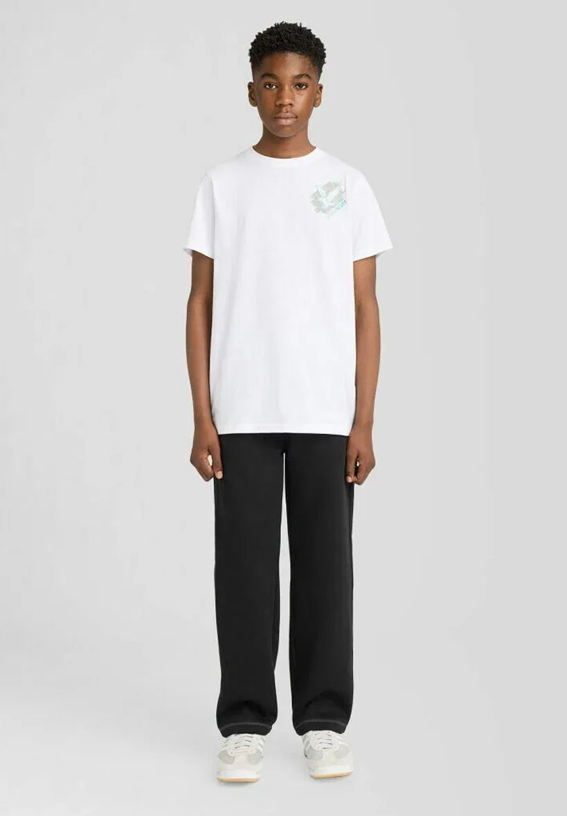 Футболки Ss с изображением орла - футболка с принтом Lyle & Scott, White