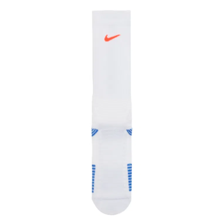 Носки Elite 2.0 Nike, White/Racing Blue/Light Aqua Blue/Bright Dark Red