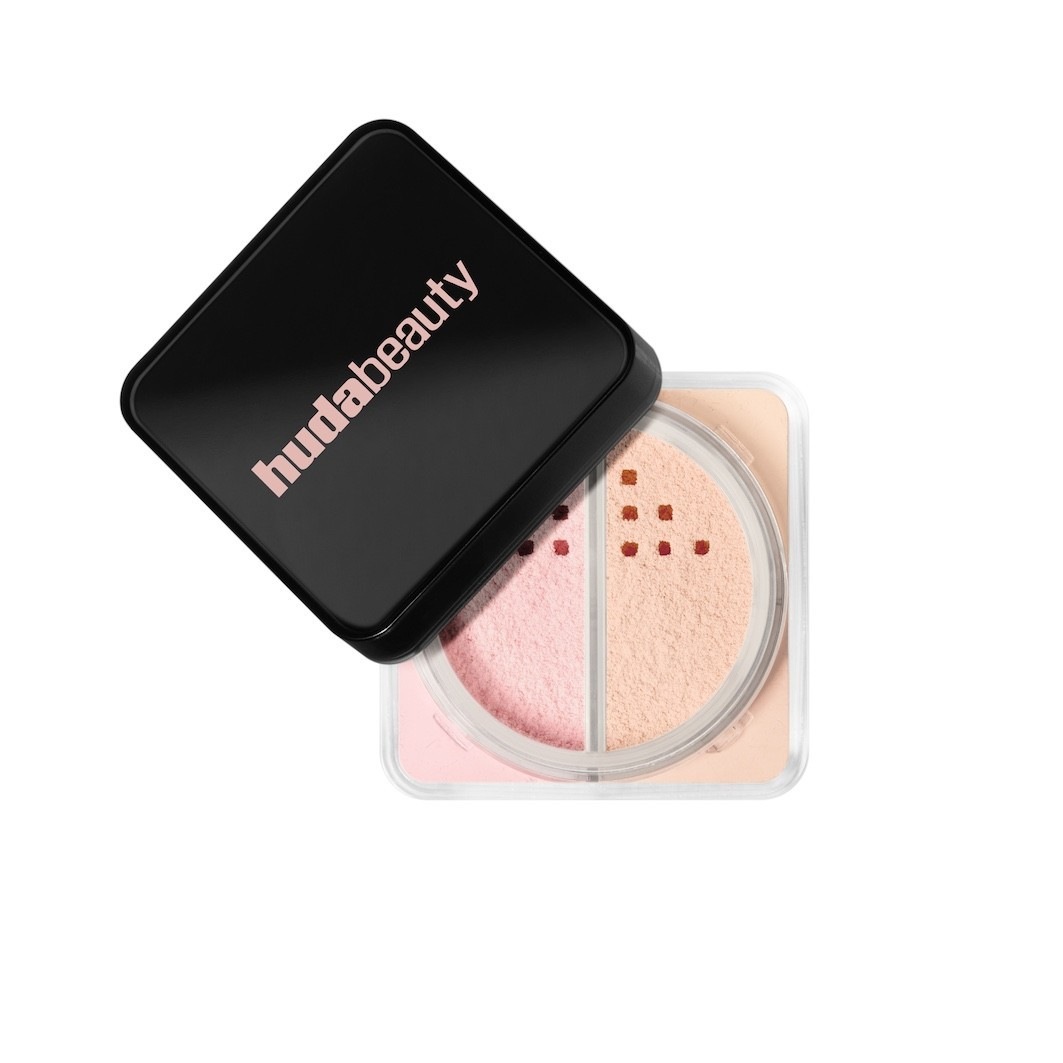 

Пудра для лица easy bake duo loose powder Huda Beauty, cherry peach, вес 13 гр.