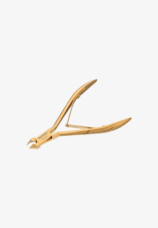 Кусачки для кутикулы, Titanium gold coating, Ultra precision cuticle nipper, Tweezerman